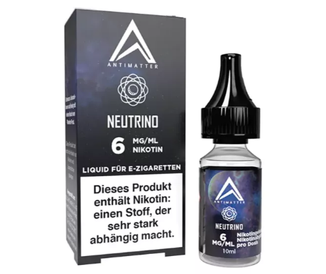 [AMLN006] Antimatter - Neutrino 10ml 6mg/ml Nikotin