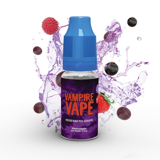 [VVNIHBG012] Vampire Vape - Heisenberg Grape 10ml 12mg/ml Nikotin