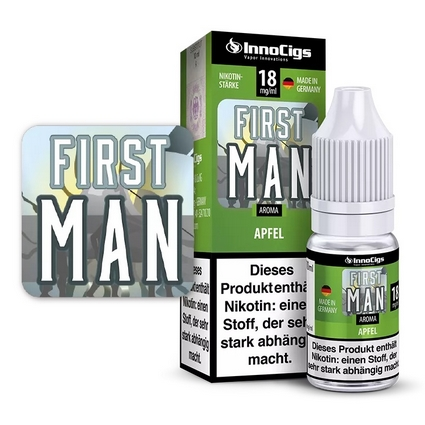 [INNFI018] Innocigs - First Man Apfel Liquid 10ml 18mg/ml Nikotin