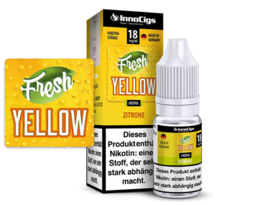 [INNFR018] Innocigs - Fresh Yellow Liquid 10ml 18mg/ml Nikotin