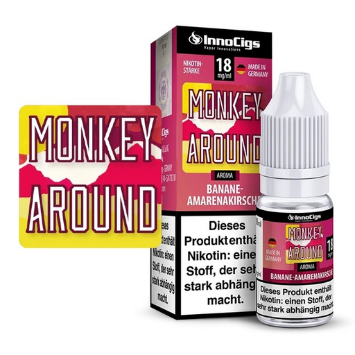 [INNMO018] Innocigs - Monkey Around Liquid 10ml 18mg/ml Nikotin