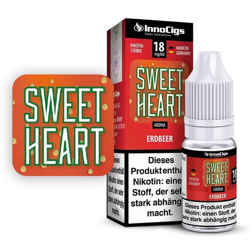 [INNSW018] Innocigs - Sweetheart Erdbeere Liquid 10ml 18mg/ml Nikotin