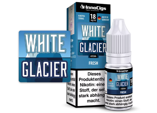 [INNWH018] Innocigs - White Glacier Liquid 10ml 18mg/ml Nikotin