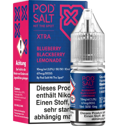 [PSXBL020] Pod Salt X - Blueberry Blackberry Lemonade 20mg/ml Nikotinsalz+*