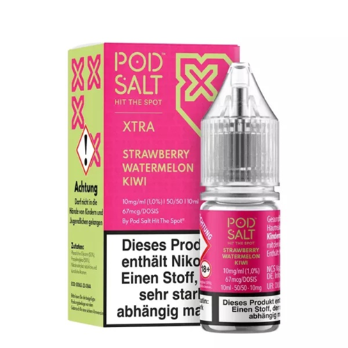 [PSXWB010] Pod Salt X - Strawberry Watermelon Kiwi 10mg/ml Nikotinsalz