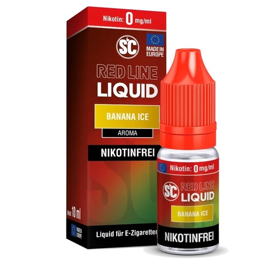 [SCRL0BAI000] SC - Red Line - Banana ICE 0mg/ml Nikotin *