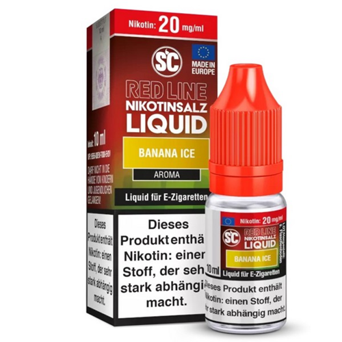 [SCRLNSBA020] SC - Red Line - Banana ICE 20mg/ml Nikotinsalz