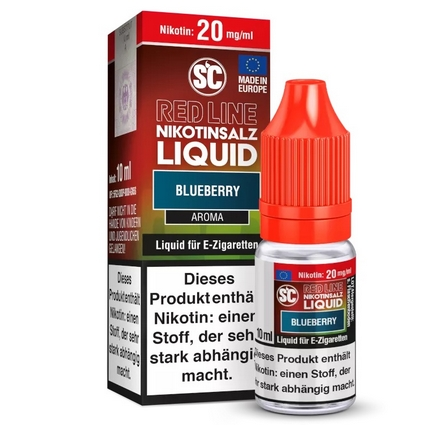 [SCRLNSBL020] SC - Red Line - Blueberry 20mg/ml Nikotinsalz
