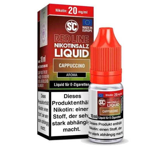 [SCRLNSCA020] SC - Red Line - Cappuccino 20mg/ml Nikotinsalz