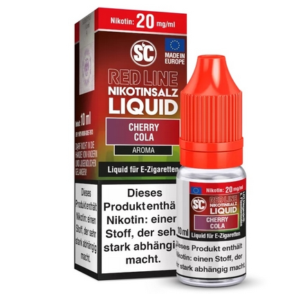 [SCRLNSCH020] SC - Red Line - Cherry Cola 20mg/ml Nikotinsalz*