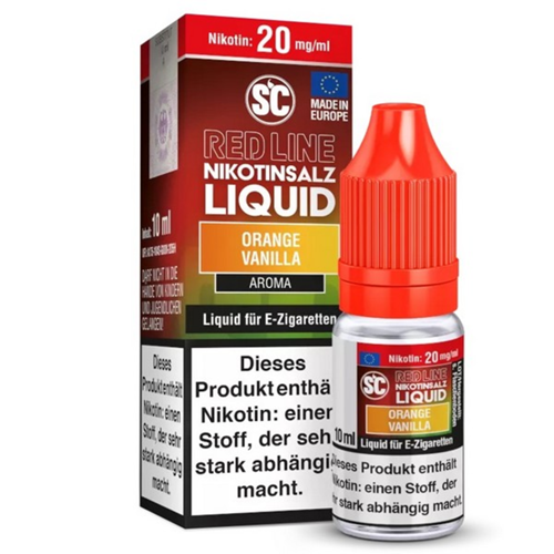 [SCRLNSOR020] SC - Red Line - Orange Vanilla 20mg/ml Nikotinsalz+