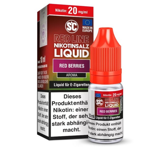 [SCRLNSRE020] SC - Red Line - Red Berries 20mg/ml Nikotinsalz