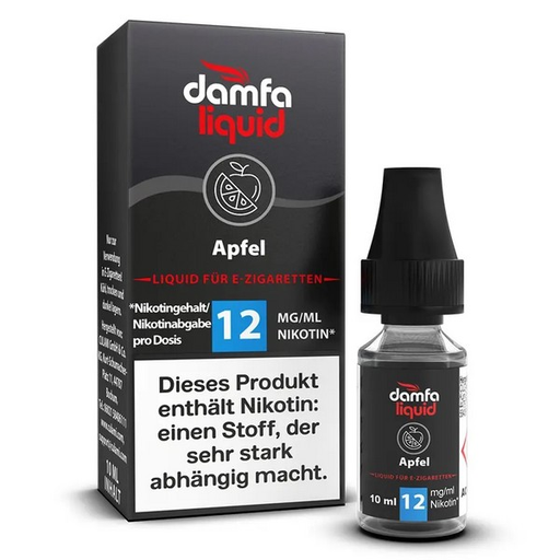 [DLA012] DAMFA Apfel 10ml 12mg/ml Nikotin