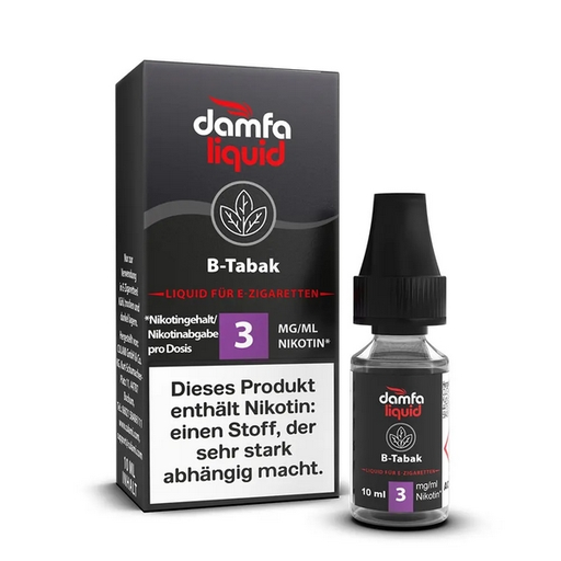 [DLBT003] DAMFA B-Tabak 10ml 3mg/ml Nikotin