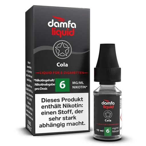 [DLCO006] DAMFA Cola 10ml 6mg/ml Nikotin