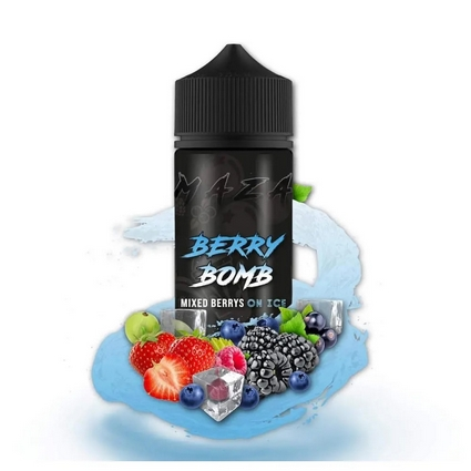 [MAZABE] MaZa - Berry Bomb 10ml Aroma in 120ml Flasche