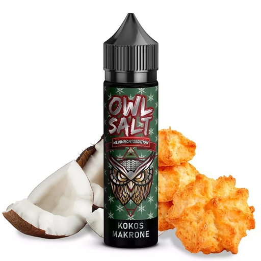 [OWLAKO] Owl Salt - Kokos Makrone Aroma 10ml