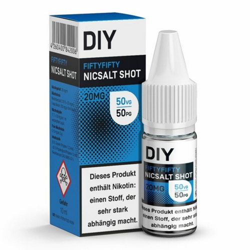 [DIYNS20] DIY - Nikotinsalz Shot 50PG/50VG 20mg/ml Nikotin 10ml