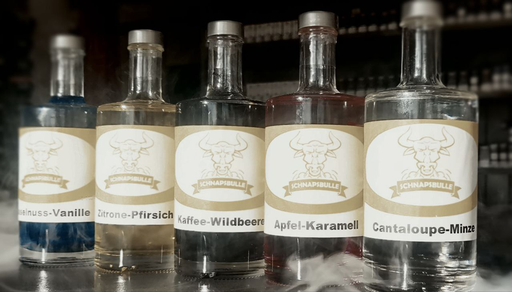 [SCHNAPZI] Schnapsbulle Zitrone - Pfirsich 500ml 35%vol