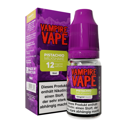 [VVNIDP012] Vampire Vape - Pistachio Milkshake 10ml 12mg/ml Nikotin