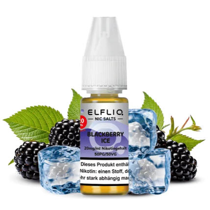[ELFBM010] ELFLIQ - Blackberry Ice - 10ml 10mg/ml Nikotinsalz Liquid