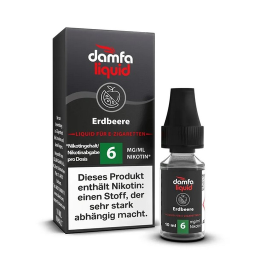 [DLER006] DAMFA Erdbeere 10ml 6mg/ml Nikotin