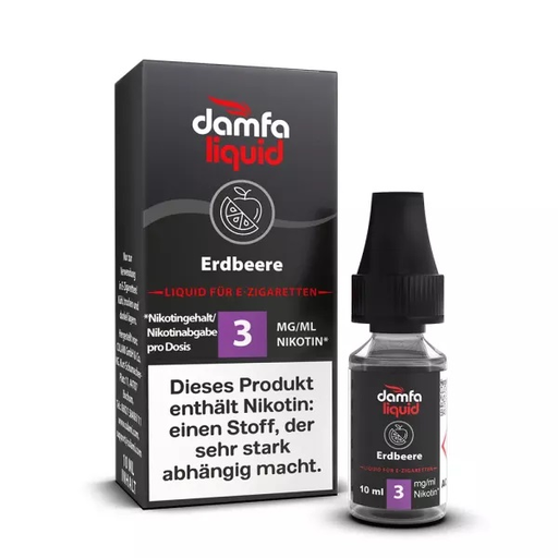 [DLER003] DAMFA Erdbeere 10ml 3mg/ml Nikotin