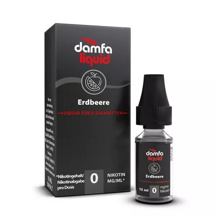 [DLER000] DAMFA Erdbeere 10ml 0mg/ml Nikotin